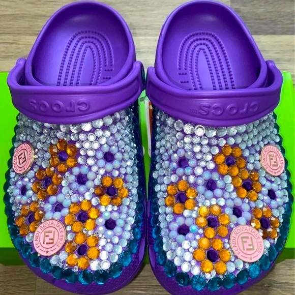 ✨ Customized Bling Crocs✨ - Picture 4 of 5